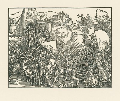 Holofernes Fighting the Jews by Albrecht Dürer or Duerer