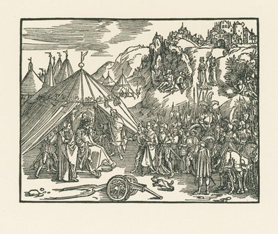 Judith is Taken to the Camp of Holofernes by Albrecht Dürer or Duerer