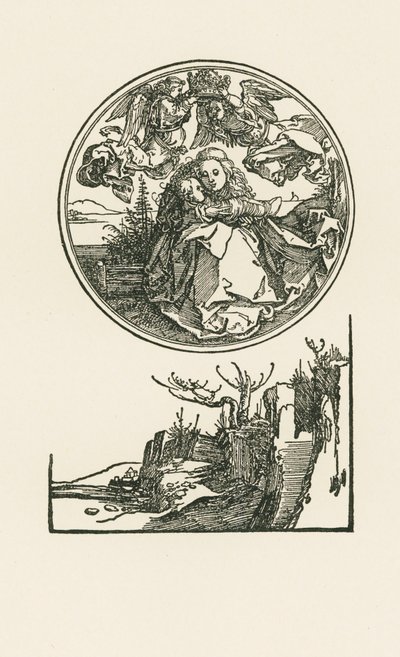 Madonna in a Circle by Albrecht Dürer or Duerer