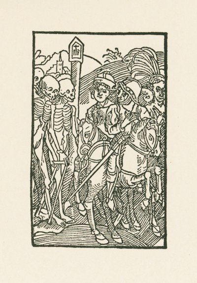 Meeting Between the Living and the Dead by Albrecht Dürer or Duerer