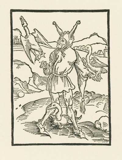 Fool as Wise by Albrecht Dürer or Duerer