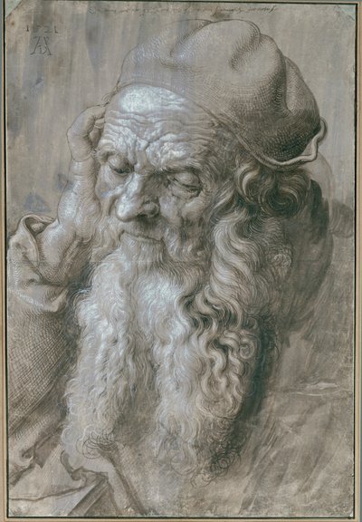 Old Man - Study for a saint by Albrecht Dürer or Duerer