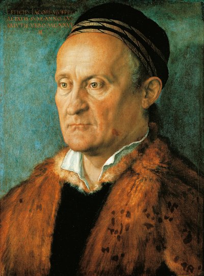 Portrait of Jacob Muffels by Albrecht Dürer