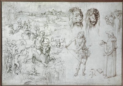 Rape of Europa, Lion