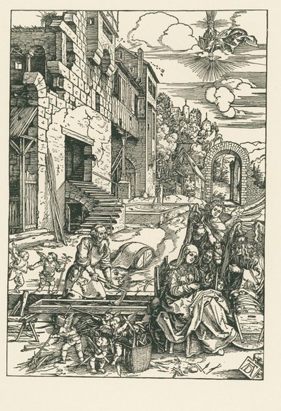 Rest on the Flight to Egypt by Albrecht Dürer or Duerer