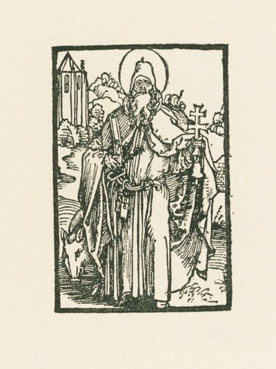 Saint Anthony the Great by Albrecht Dürer or Duerer
