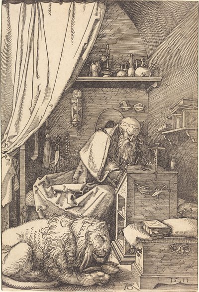 Saint Jerome in His Cell by Albrecht Dürer