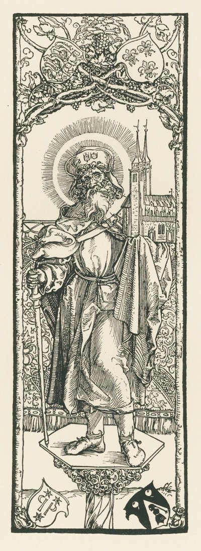 Saint Sebald on the Column, c.1501 by Albrecht Dürer or Duerer