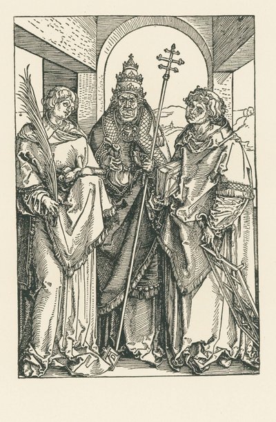 Saints Stephen, Sixtus and Lawrence by Albrecht Dürer or Duerer