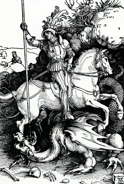 St. George and the Dragon by Albrecht Dürer