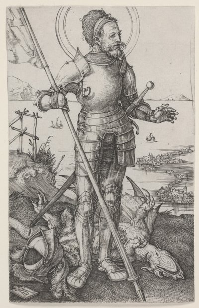 St. George on Foot by Albrecht Dürer