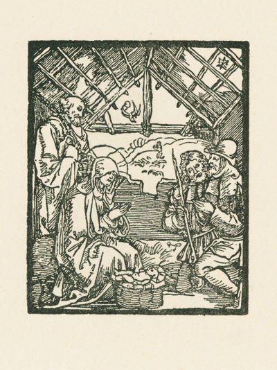 The Adoration of the Shepherds by Albrecht Dürer or Duerer