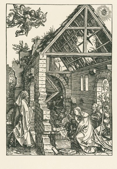 The Adoration of the Shepherds by Albrecht Dürer or Duerer