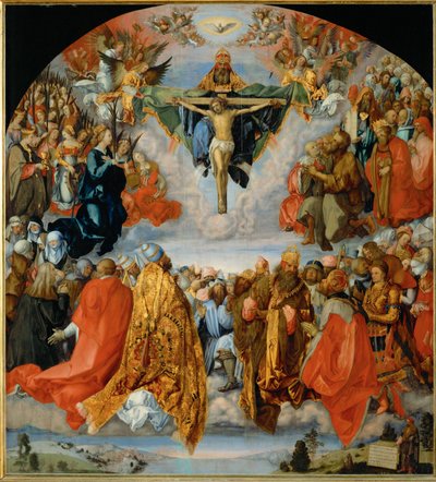 The Adoration of the Trinity with Duerer