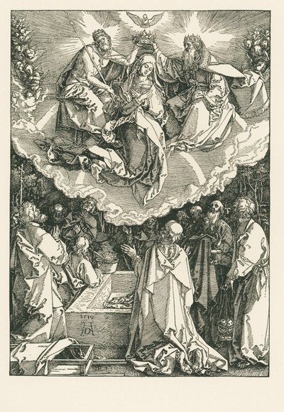 The Assumption and Coronation of the Virgin by Albrecht Dürer or Duerer