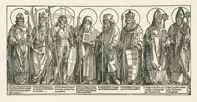 The Austrian Saints by Albrecht Dürer or Duerer