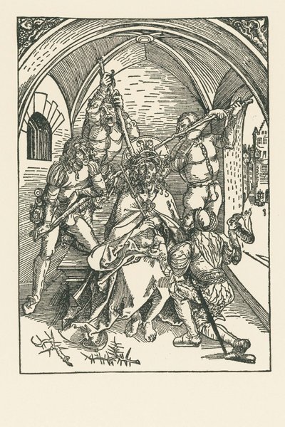The Crowning with Thorns by Albrecht Dürer or Duerer