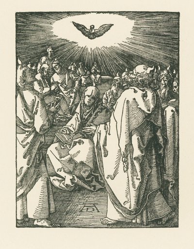 The Descent of the Holy Spirit by Albrecht Dürer or Duerer