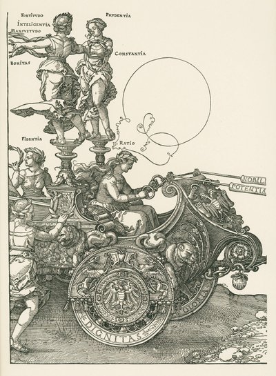 The Great Triumphal Car by Albrecht Dürer or Duerer