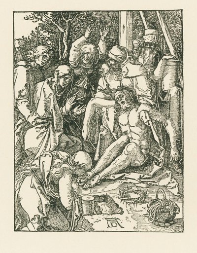 The Lamentation for Christ by Albrecht Dürer or Duerer