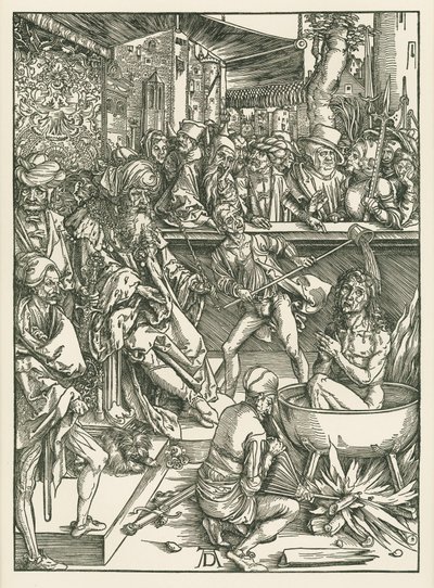 The Martyrdom of Saint John the Evangelist by Albrecht Dürer or Duerer