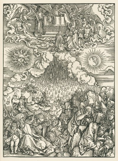The Opening of the Fifth and Sixth Seals. The Revelation of Saint John by Albrecht Dürer or Duerer