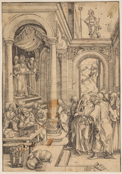 The Presentation of the Virgin in the Temple by Albrecht Dürer