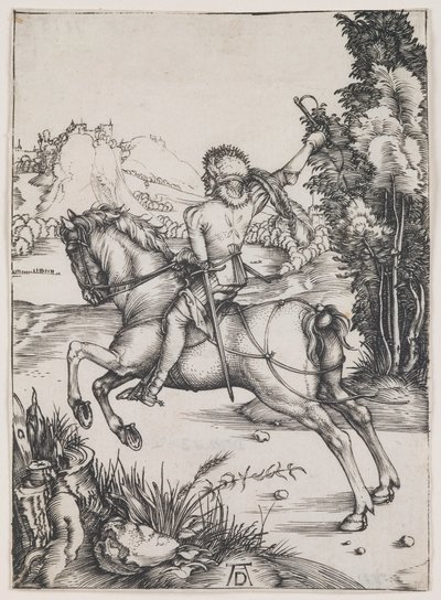 The Small Courier by Albrecht Dürer or Duerer