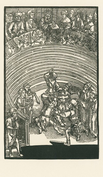 The Theatre, c.1492-93 by Albrecht Dürer or Duerer