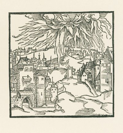 The Destruction of Sodom and Gomorrah by Albrecht Dürer or Duerer
