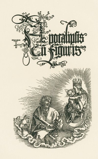Title page to the second Latin Edition of 1511 by Albrecht Dürer or Duerer