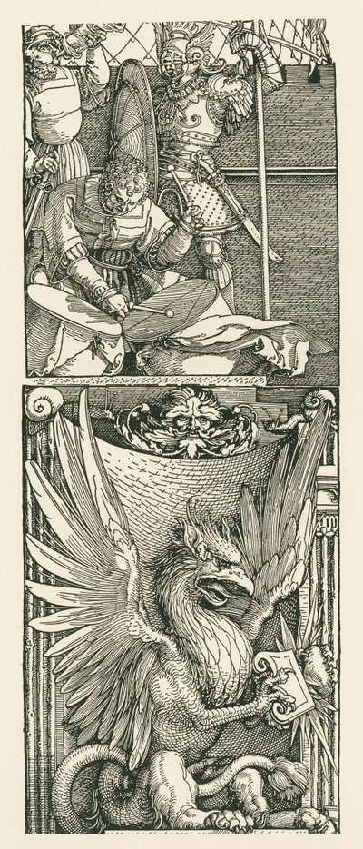 Triumphal Arch for Emperor Maximilian I by Albrecht Dürer or Duerer
