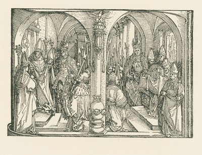 Triumphal Arch for Emperor Maximilian I by Albrecht Dürer or Duerer