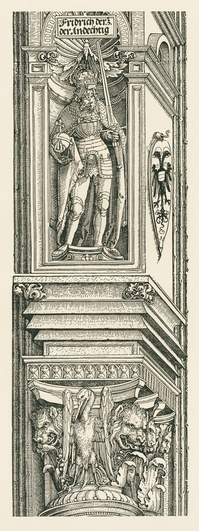 Triumphal Arch for Emperor Maximilian I by Albrecht Dürer or Duerer
