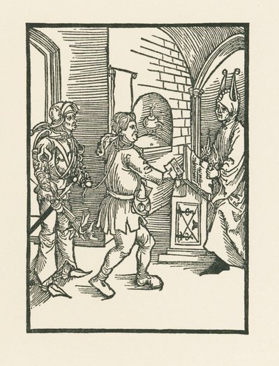 Von Ruter und Schreiber by Albrecht Dürer or Duerer