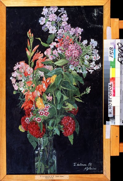 Bouquet of Flowers by Aleksandr Jakovlevic Golovin