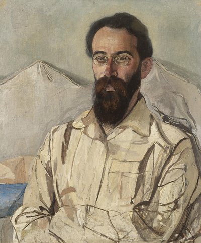 Portrait of Friedrich Eduardovich Krimmer by Aleksandr Jakovlevic Golovin