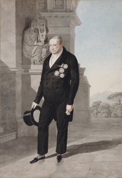 Portrait of King Francis I of the Two Sicilies, 1825 by Aleksandr Pavlovich Bryullov