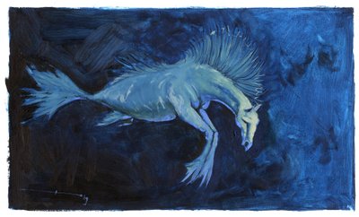 Fabulous Creature: Representation of a Sea Horse or Seahorse by Alessandro Lonati