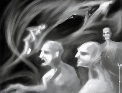 Fantastic Creatures: Spectra (Illustration) by Alessandro Lonati
