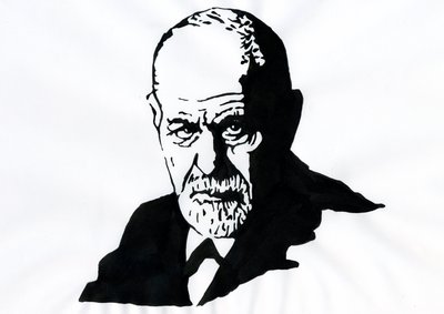 Portrait of Sigmund Freud by Alessandro Lonati