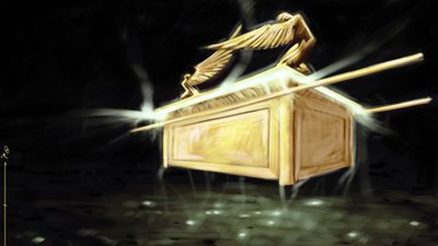 Representation of the Ark of the Holy Covenant by Alessandro Lonati