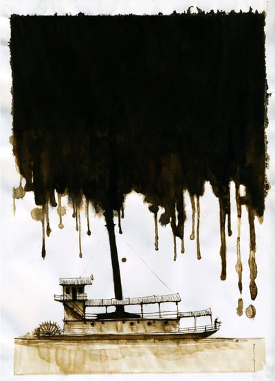 Steamship in 