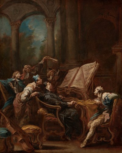 The Choristers, c.1740-1745 by Alessandro Magnasco