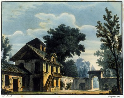 Scenography for Scene 2 of Act II of the Opera 