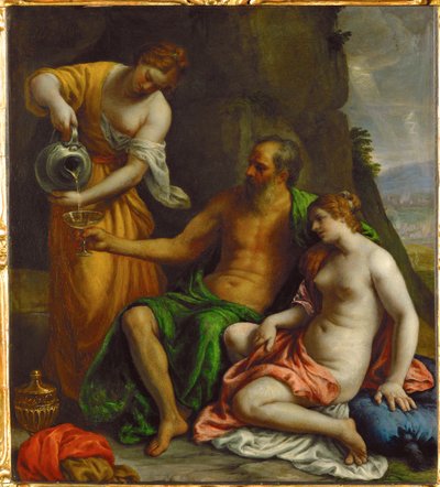 Lot and His Daughters by Alessandro Turchi