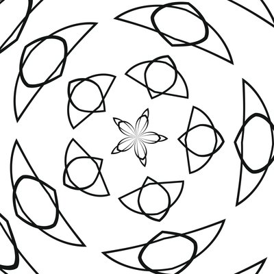 Arabesque #24, 2019 by Alex Caminker