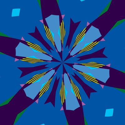 Flowers #20, 2019 by Alex Caminker