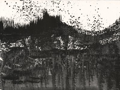 Jagged Ink Landscape by Alex Walsh