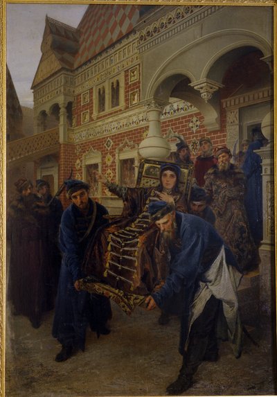 Boyarynya Morozova by Alexander Dimitrievitch Litovtchenko